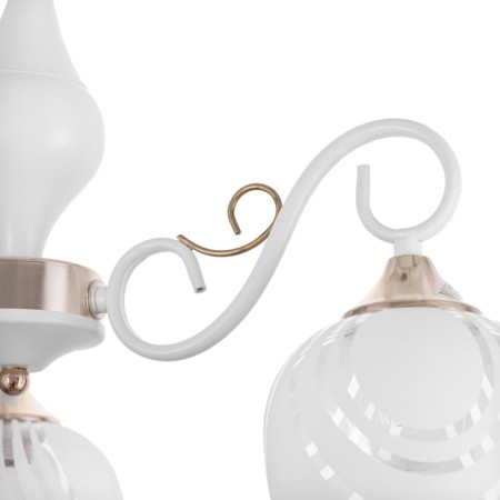Lucy chandelier 3x60W E27 Antique bronze 60x60x29cm-5