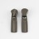 Automatic lock for metal zippers, No. 5, 10 pcs, black nickel color