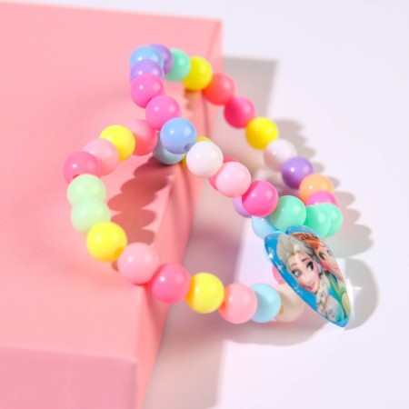 Bracelet Children's "Elsa" jewelry, 2 pieces, cold heart-1