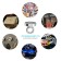 Neodimal magnet with a loop for a car, d 20 mm, clutch 9 kg