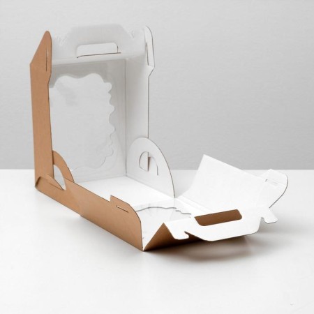 Confectionery packaging, craft, 18 x 18 x 22 cm-4