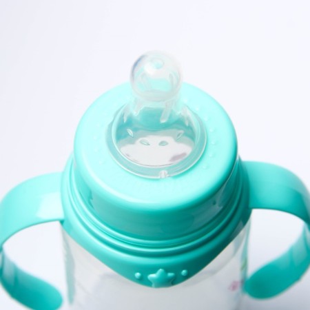 Gift children's set "Magic Pony": Butles for feeding 150 and 250 ml, straight, from 0 months, pink color-2
