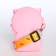 Bag's bag with lightning, pink color