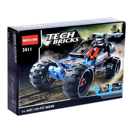Designer Racing Baggi Brick Techbricks, Inertia, 160 parts, 6+-4