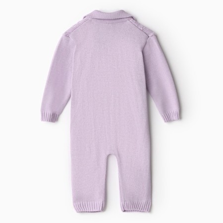 Combine Knitted Minaku, height 74-80, lavender color-6
