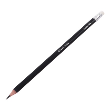 Chernographic pencil with Erichkrause "Deep Classic Triangular", HB, Griffel D = 2.2 mm, wood, trihedral in a tube, mix-6