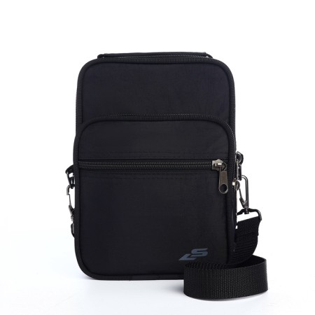 Male bag, luris, black color-1