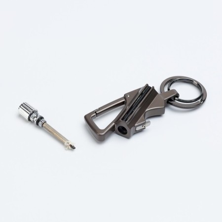 Eternal match "Iskra" 3.5x7cm, keychain, with carbine-3