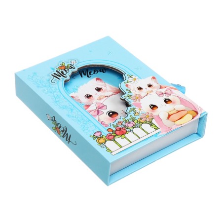 Gift notebook, 45 sheets, line, on the castle of the cats (16.3x12.7cm)-6