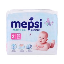 Подгузники Mepsi-премиум S (4-9 кг), 27 шт