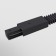 The Connector is flexible for the Technical TRA001CF-11B, 28x3.5x2 cm, black color, black