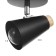 STAS "Small cone" 1x40W E27 black 10x15x11.5 cm