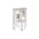Bra Maytoni Dia002WL-02ch, 2HE14, 60W, 9x20x32 cm, color chromium