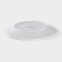 Board ceramic shade "Tigerok with pears", d = 17.5 cm, white color