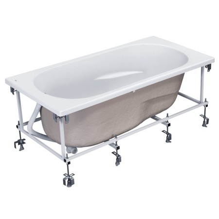 Installation set to the Acrylic Bath Roca Genova-N 150 x 75 cm-1