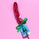 Karamel Lollice "What a Christmas tree, such a gift", taste: strawberries, 35 g.