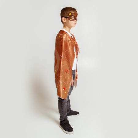 Carnival set "Forest Mishutka": cloak, mask-5