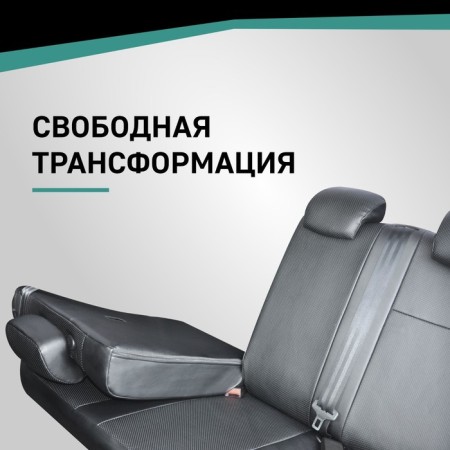 Autoshekhli for Lexus LX470, 1998-2007, 5 places, eco-leather black-3