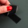 Chevron on Velcro “Blood Group II negative”, 12 × 2.55 cm, Khaki color