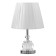 Board lamp with backlight 16886/1 E27 40W chrome 25x25x44 cm Risalux