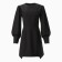 Women's dress Minaku: Casual Collection Black Color, Rr. 46