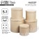 Set of boxes 5 in 1, gift packaging, “Kraft”, 13 x 13.5–19.5 x 23 cm
