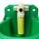 Chiper Chalice for cattle, pigs, goats, 17 × 18 × 7 cm, plastic, green, Greengo