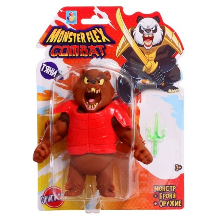 Monster Flex Combat, in armor and weapons, 15 cm, 16 species, mix, mix-3