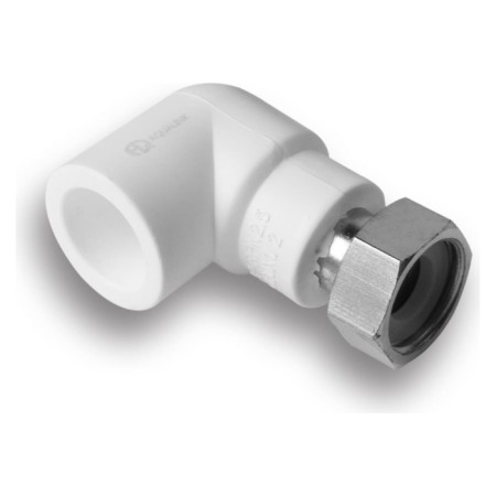 Aqualink square, polypropylene, d = 20 mm x 1/2 ", with a pitch nut-1
