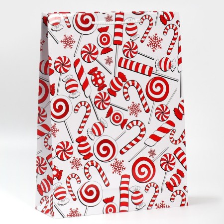 Laminated vertical "Sweets", L 28 x 38 x 9 cm, New Year-3