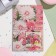 Birthday card!" Glitter, congregre, white flowers, bouquet, 12.5x19.4 cm