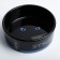 Ceramic bowl "Black cat" 300 ml 12.5 x 4.5 cm, black and blue