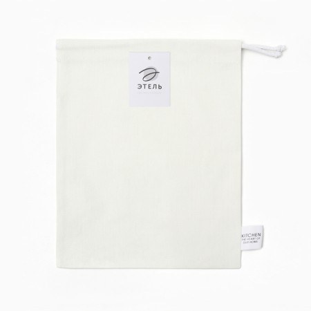 Bag Textile Ethel Home Collection 27x34 cm, white, 100%linen-4