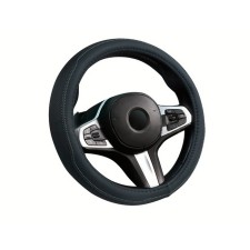 Carfashion derby steering wheel, size m, black/gray.