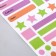 Stickers for the diary "Ideas", vinyl, 13 x 18 cm