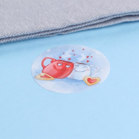 Stickers for flowers and gifts "Atmosphere", 4.4 x 4.4 cm, 252 pcs.-8