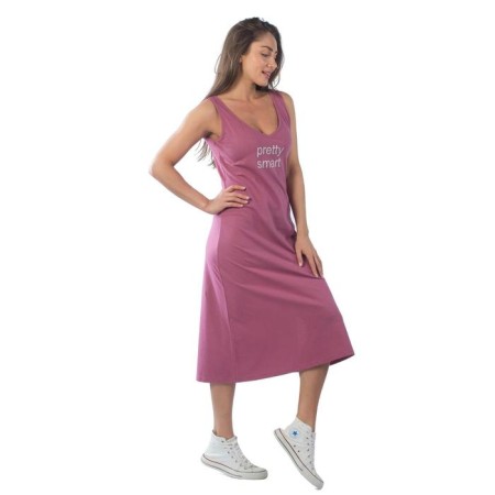 Women's dress, size 44, raspberry color-2