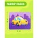 Puzzles sticks "Funny transport", 5 puzzles, 35 parts