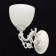 Bra “Ariadna”, 1x60W E27, white 20x15x30 cm