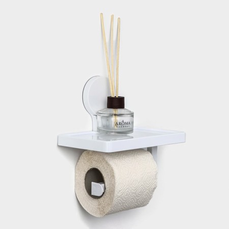 Holder for toilet paper on V VelIKOLOK, 17 × 18 × 11.5 cm, white color-3