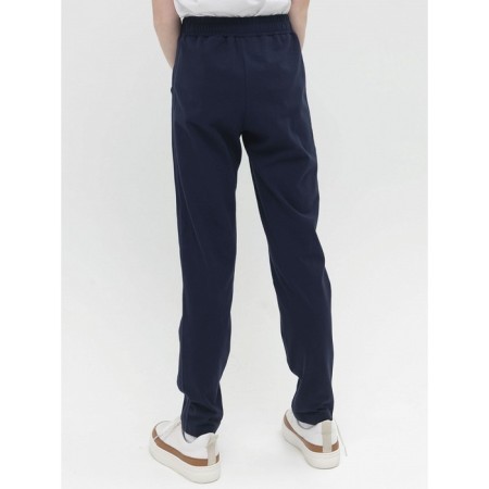 Pants for girls, height 116 cm, dark blue color-5