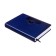 Dated diary of 2025, A6+, 176 sheets "Lyon", solid cover, pancake embossing, with liesa, block 80 g/m2, blue