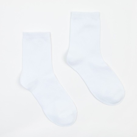 Women's socks, white color, size 23-25-1