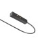Power supply for the track system Technical TRA034B-42B, 36.3x1.7x1.8 cm, black color