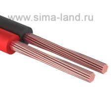 Кабель акустический PROconnect, 2х0,75 мм², 100 м, красно-черный, 01-6104-6