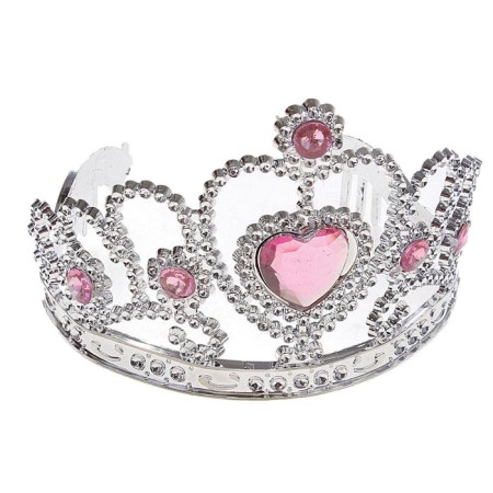 Crown with a pebble heart, mix