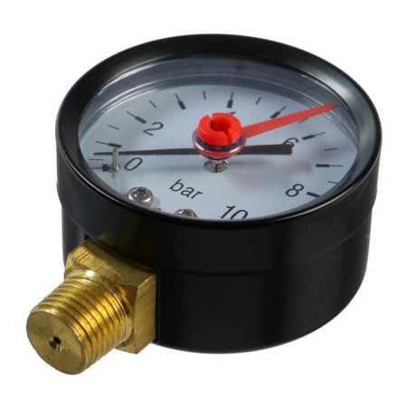 Manometer "CTM", radial, DK 50 mm, 1 MPa, external thread 1/4 "