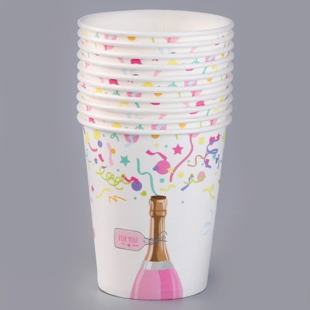 A one -time paper glass “Party. Confetti ", 250 ml-1