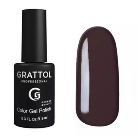 Grattol Color Gel Polish, No. 026 Coffee, 9 ml