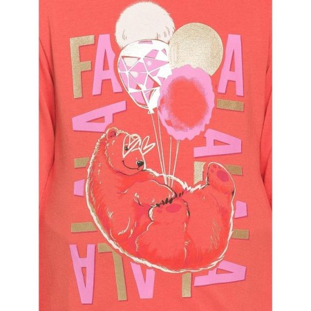 Jumper for girls, height 92 cm, coral color-2
